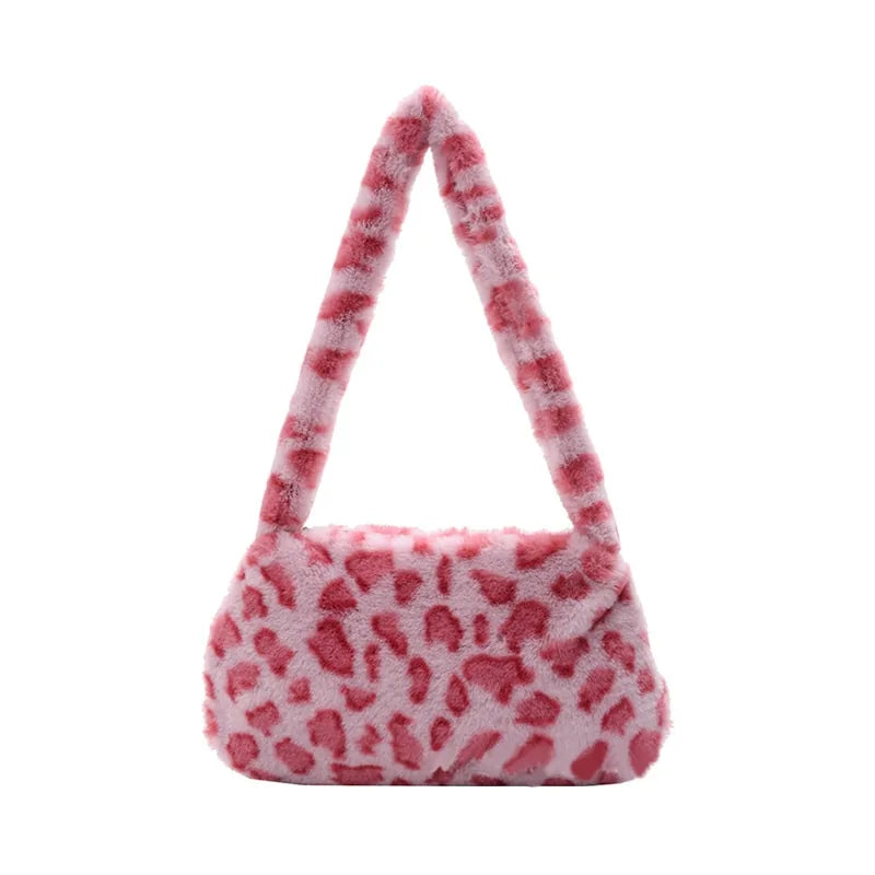 Animal Pattern Shoulder Clutch Bag